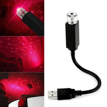 Led Galaxy Star Light | Starry Laser Projector Night Light For Home & Car Roof Decoration ₨425