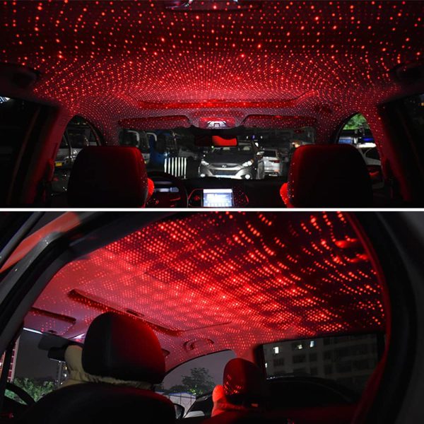 Led Galaxy Star Light | Starry Laser Projector Night Light For Home & Car Roof Decoration ₨425