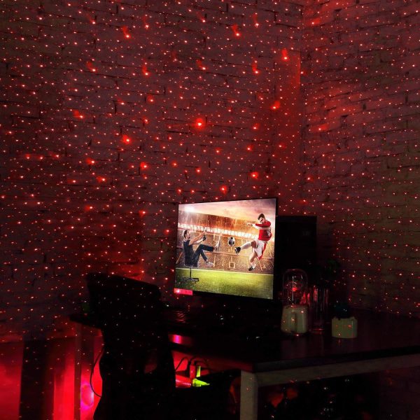 Led Galaxy Star Light | Starry Laser Projector Night Light For Home & Car Roof Decoration ₨425