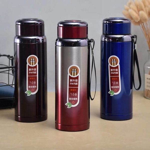 Stainless Steel Vacuum Thermos Flask Bottle 800ml (random Colors)