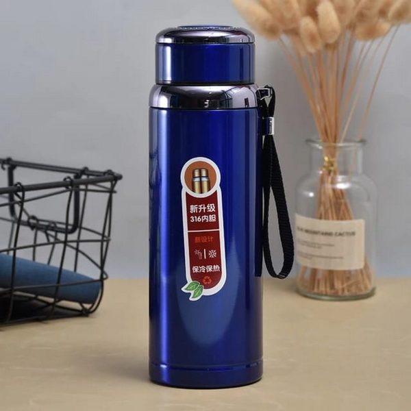 Stainless Steel Vacuum Thermos Flask Bottle 800ml (random Colors)